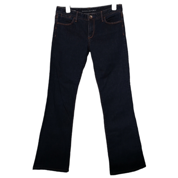 Banana Republic Denim - Banana Republic | Bootcut Flare Dark Blue Jeans 28/32